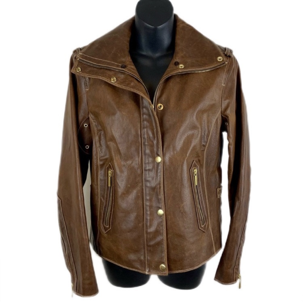 Ana Leather Size S Motorcycle Jacket , size small - Picture 1 of 8